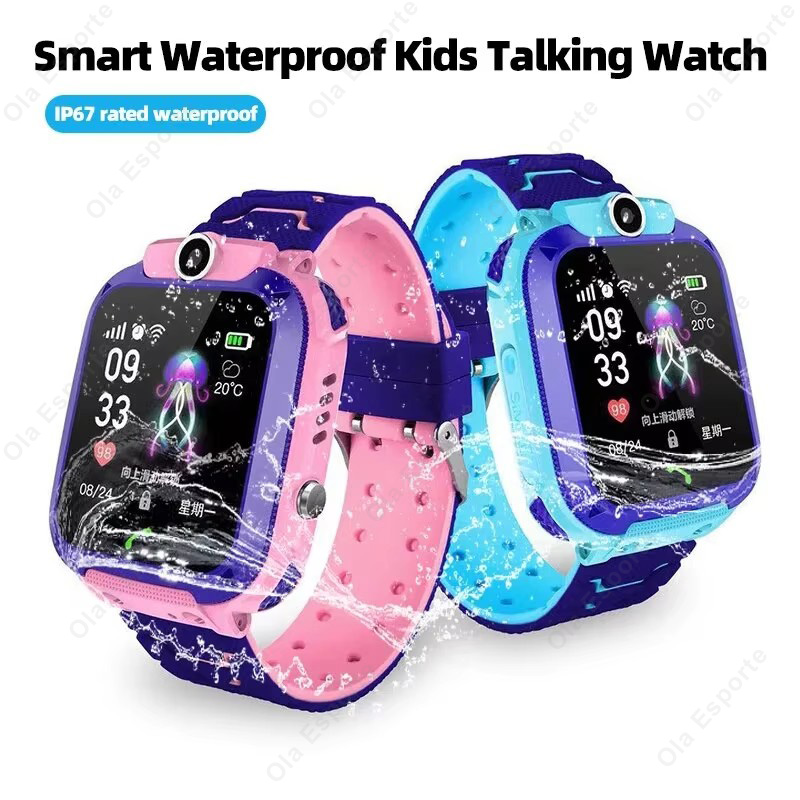 Smartwatch Digital Watches For Kid Girl - Q12 어린이 스마트 2G 통화 전화