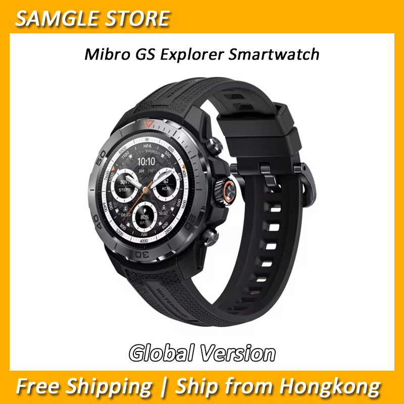 Altimeter Compass Watch - Mibro GS 익스플로러 스마트워치 남성용, 견고한