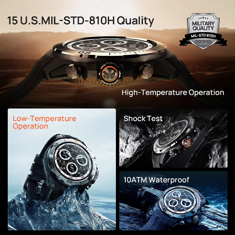 Mibro GS 익스플로러 스마트워치 남성용, 견고한  - Altimeter Compass Watch 리뷰 및 가격