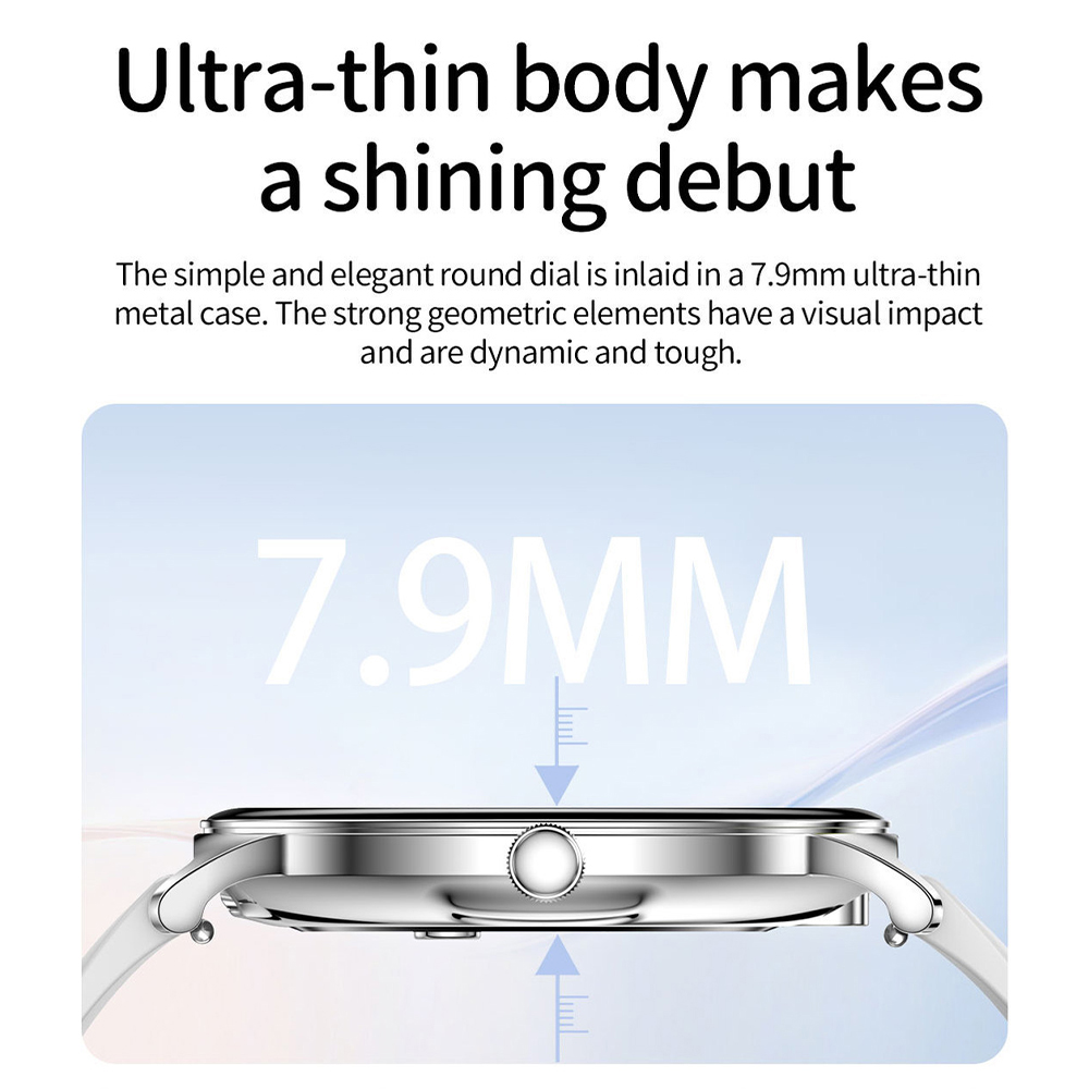 1.43인치 AMOLED 초슬림 스마트워치 남녀공용 V - Watches Ladies Smartwatch 리뷰 및 가격