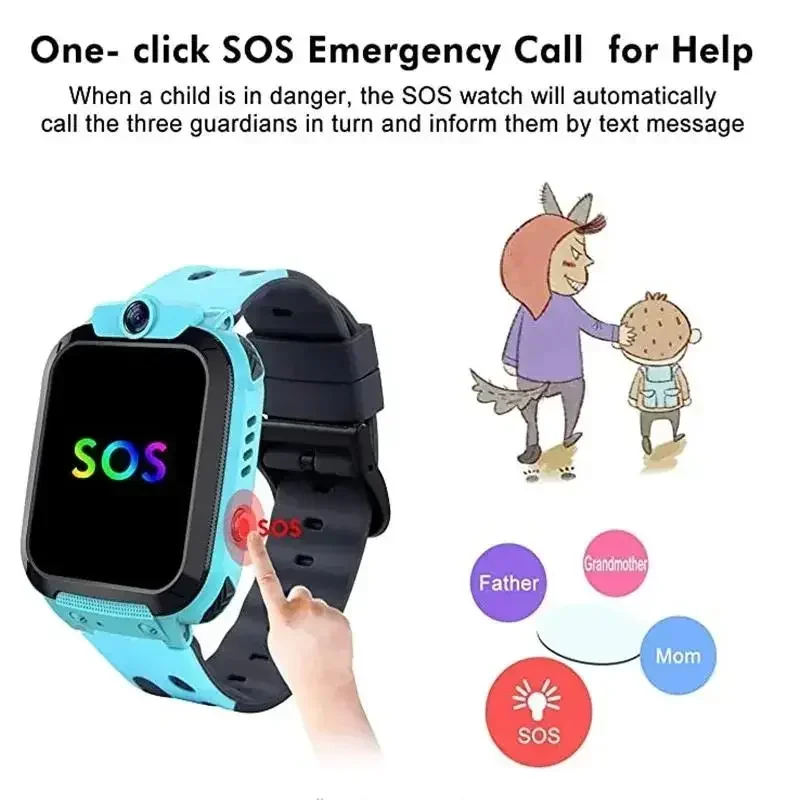 레노버 신형 스마트 워치, SOS 기능, 분실 방지,  - Smartwatch Watches For Kids 리뷰 및 가격