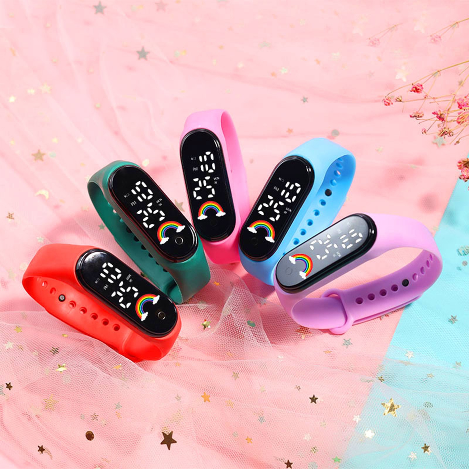 어린이 스마트 워치 LED 디지털 손목 시계, 소년 소 - Smartwatch Digital Watches For Kid Girl 리뷰 및 가격