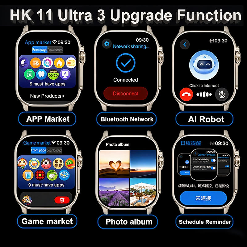 신제품 시계 남성용 HK11 ULTRA3 스마트워치 남 - Smartwatch Watches Price 리뷰 및 가격